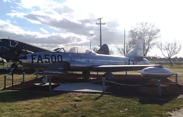 F-94A Starfire, Buzz Number FA-500, Castle Air Museum, Atwater, California